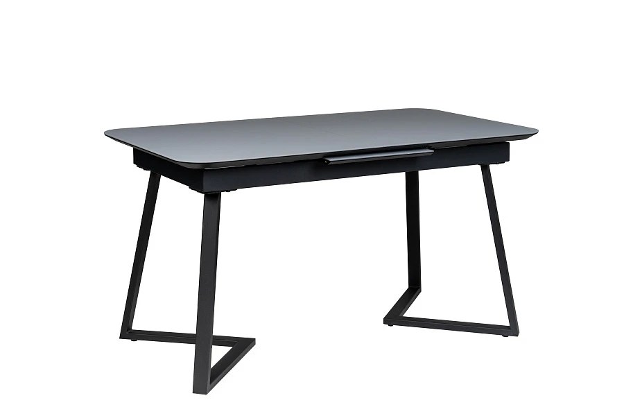 Стол Роналдо 140-180 Automatic Dark matte glass