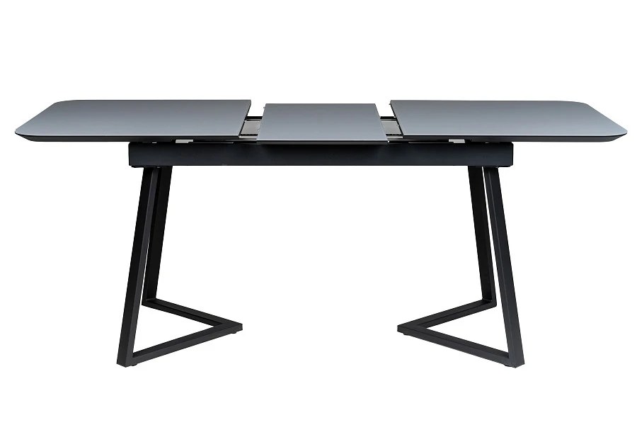 Стол Роналдо 140-180 Automatic Dark matte glass