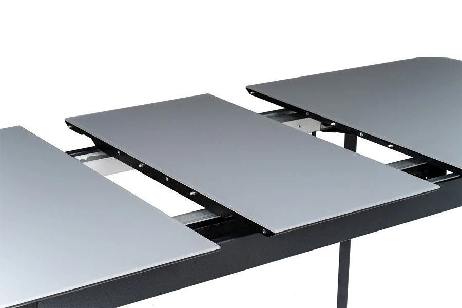 Стол Роналдо 140-180 Automatic Dark matte glass