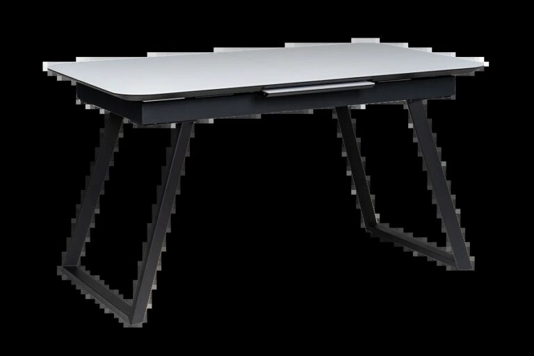 Стол Пеле 120-150 Automatic Light matte glass
