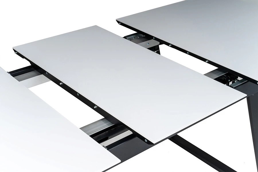 Стол Пеле 120-150 Automatic Light matte glass