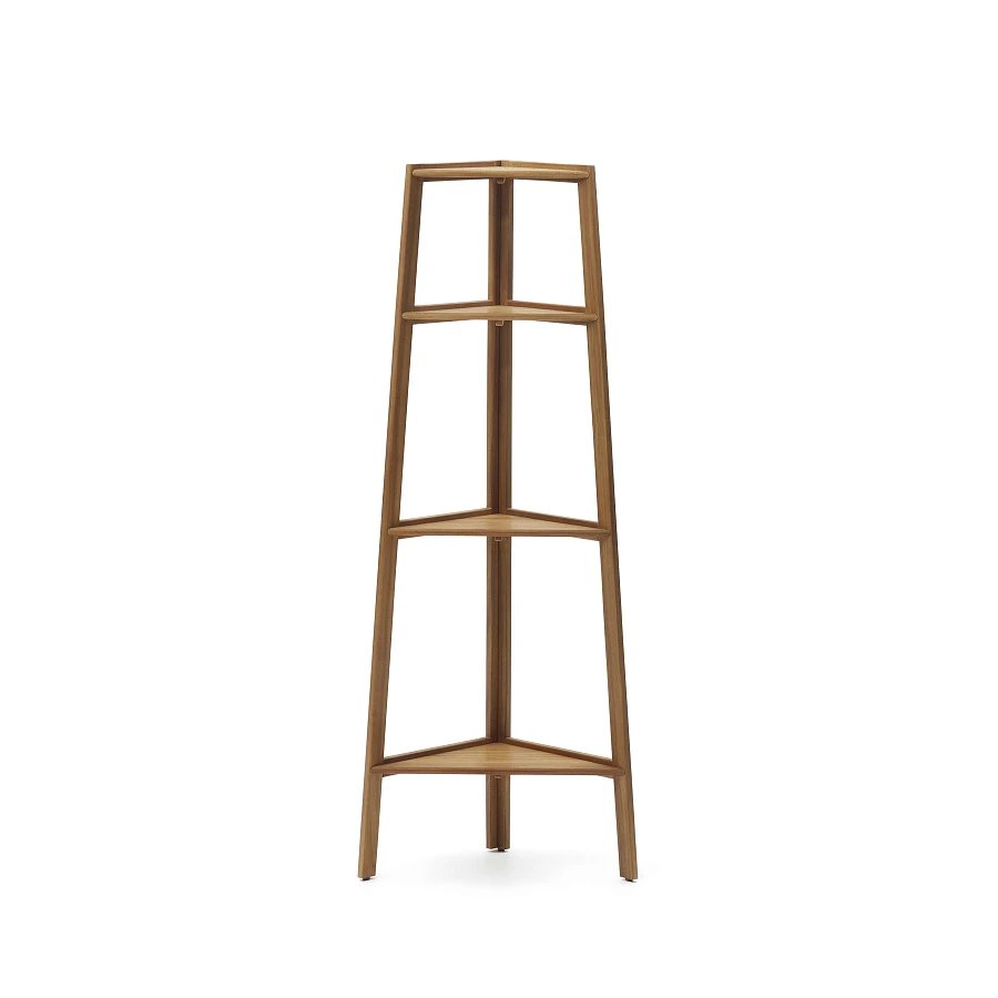 Victora Уличный стеллаж из массива акации 42 x 150 см
