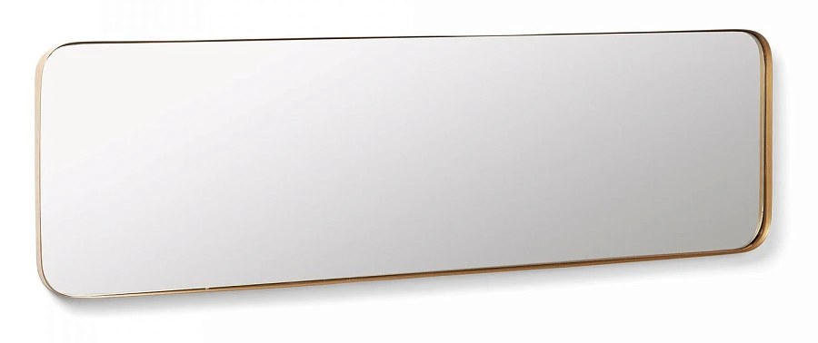 Зеркало Marcus 30 x100 золотое