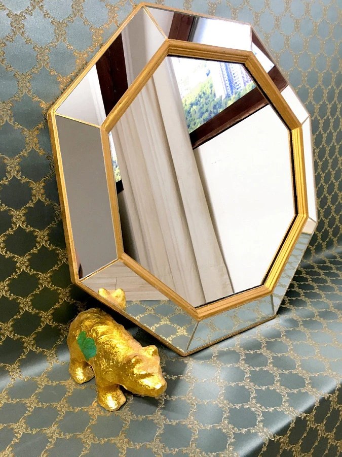 Зеркало Espresso Gold