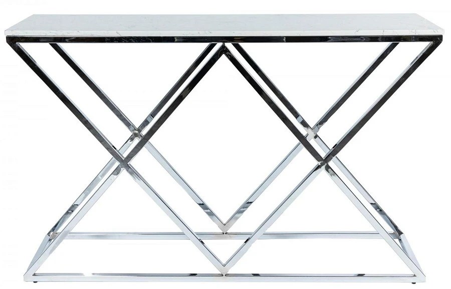 Консоль Triangles Silver 0.74x1.2x0.35м