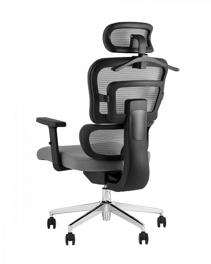 Кресло офисное TopChairs Techno серый