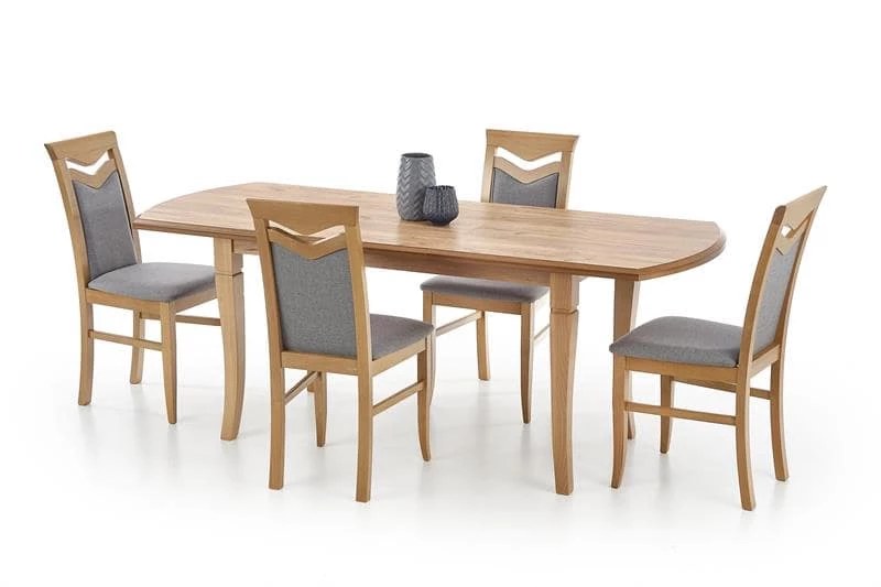 Стол обед. раскладной FRYDERYK 160/240 дуб крафт