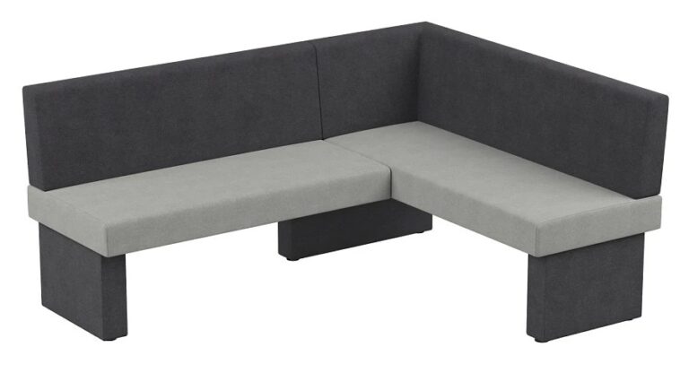 Диван кухон. Ratio 178-140 R grey/silver